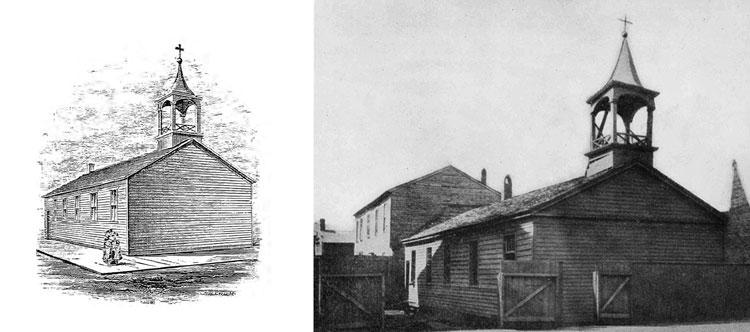 Estructura de madera en construcción, recordando los orígenes